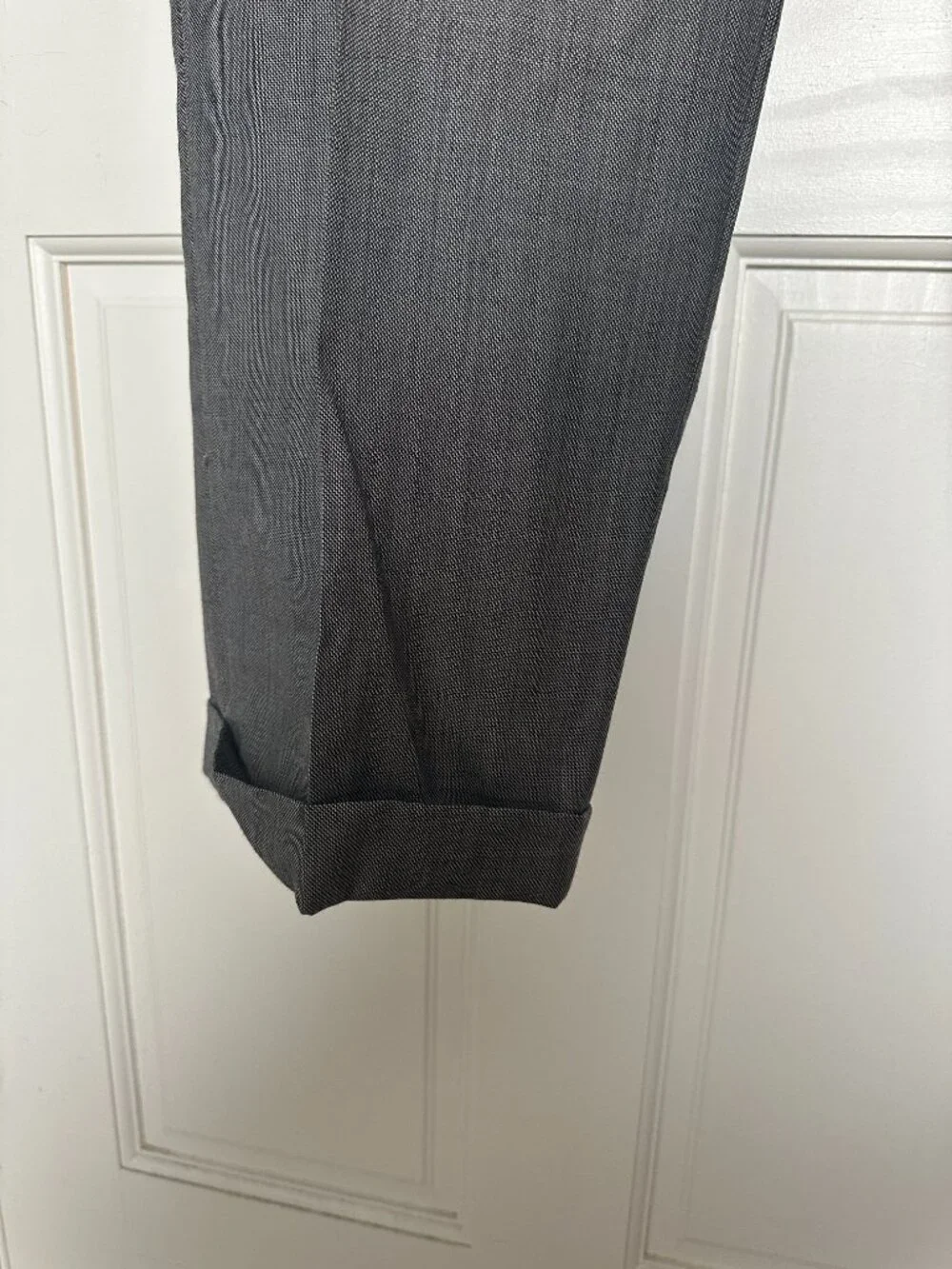 Men's Gray Wool Three-piece suit 40Regular